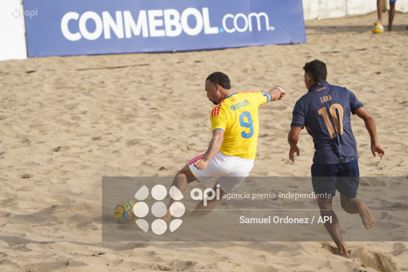 FBL CONMEBOL FUTBOL PLAYA ECUADOR VS COLOMBIA  MAYORES